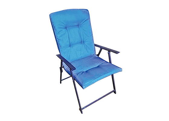 كرسي مبطّن خارجي فولاذي متعدد الأغراض مع إطار مطلي بالبودرة